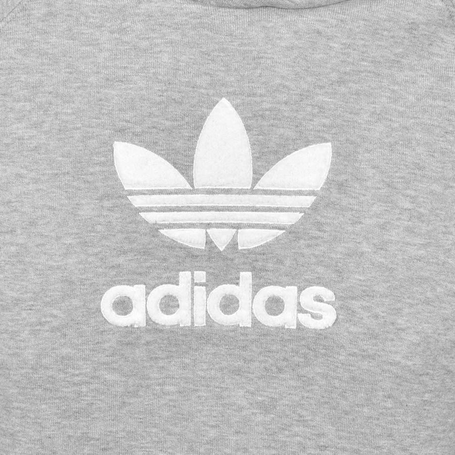 Alternative Image for Productadidas Originals Logo Hoodie Grey3